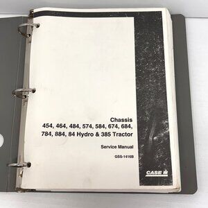 Case IH 454 464 484 574 584 674 684 784 884 84 385 Tractor Service Repair Manual